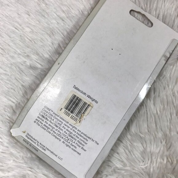 Set of 4 Vintage Coca-Cola Coke Bottle Tablecloth Weights - Picture 5 of 6